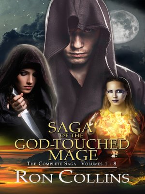 cover image of Saga of the God-Touched Mage, Volumes 1-8
